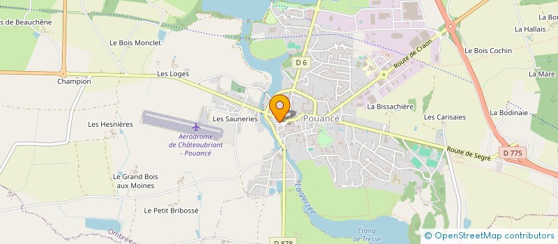 localisation de l'entreprise MADAME MARIANA PUTINTELU  OMBREE D'ANJOU