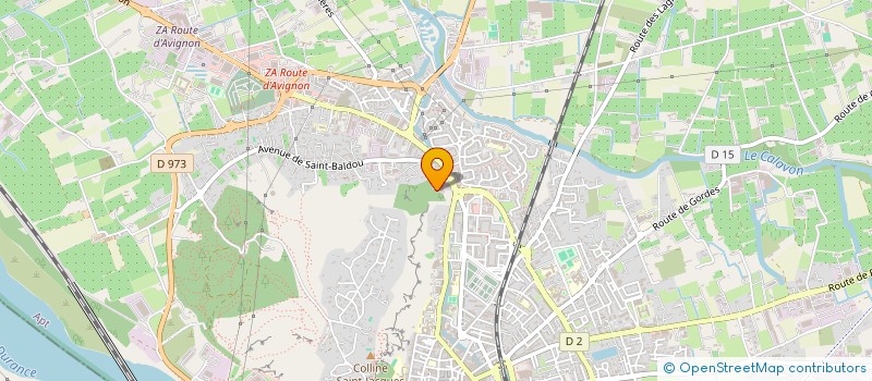 localisation de l'entreprise MADAME MARIANA QUEIROS RIBEIRO  CAVAILLON