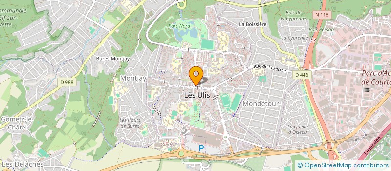 localisation de l'entreprise MADAME MARIANA RUSET à LES ULIS