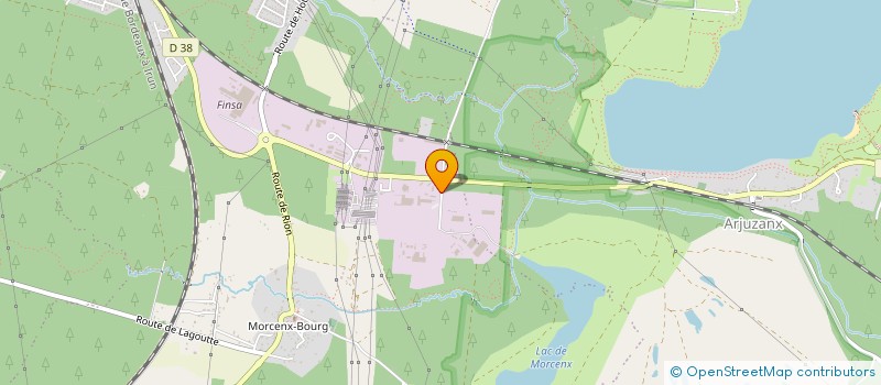 localisation de l'entreprise MADAME MARIANA SANTOS DAS GRACAS  MORCENX-LA-NOUVELLE