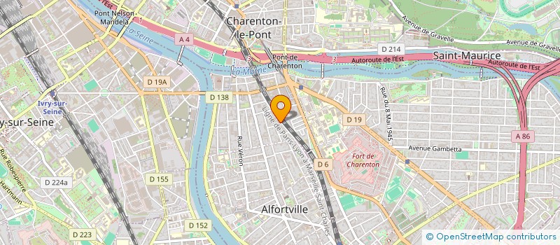 localisation de l'entreprise MADAME MARIANA SHEPTOR à ALFORTVILLE