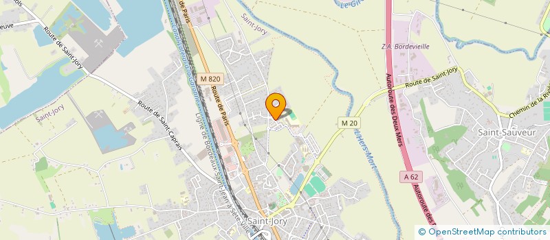 localisation de l'entreprise MADAME MARIANA-SOFIA BELU  SAINT-JORY