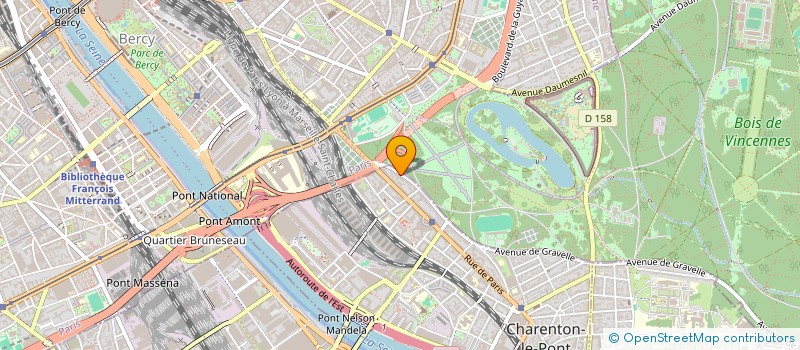 localisation de l'entreprise MADAME MARIANA TRACY CELINE HAMEL  CHARENTON-LE-PONT