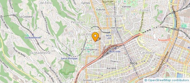 localisation de l'entreprise MADAME MARIANA TRUBCA  NICE