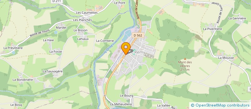 localisation de l'entreprise MADAME MARIANA VATTIER  SAINT-REMY