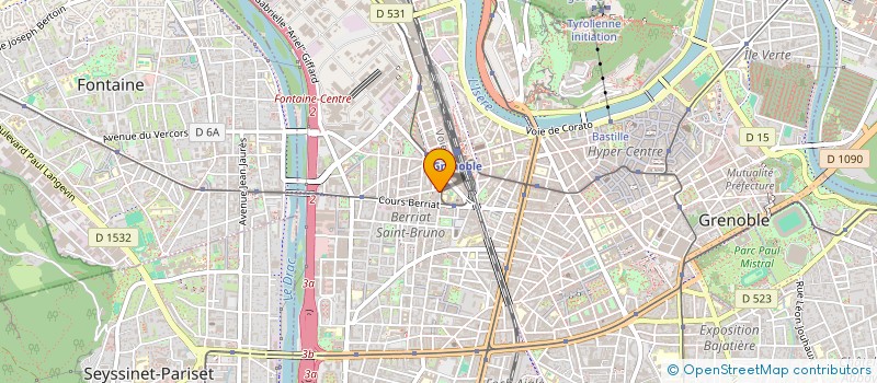 localisation de l'entreprise MADAME MARIANA ZAAROUR à GRENOBLE