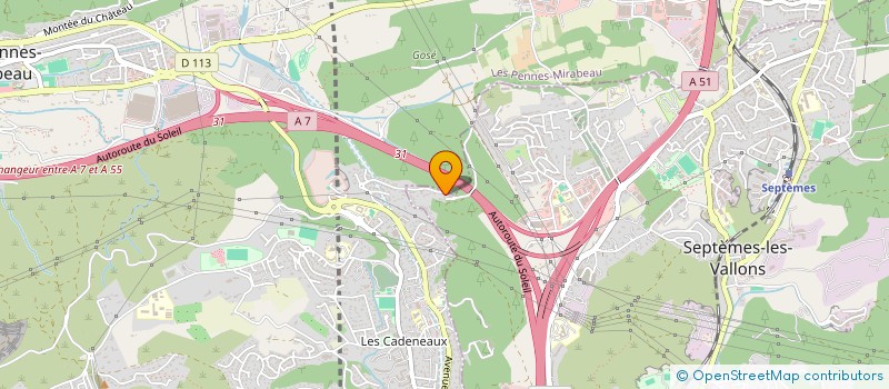 localisation de l'entreprise MADAME MARIANCE BRIOUDE à SEPTEMES-LES-VALLONS