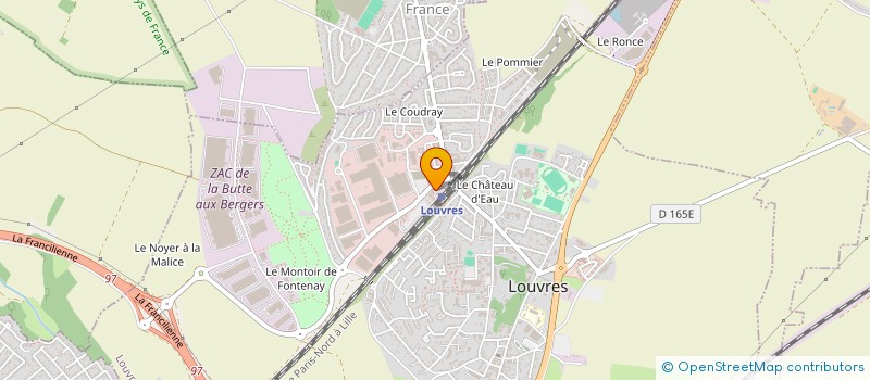 localisation de l'entreprise MADAME MARIANE BIENARRIVE  CHANTILLY