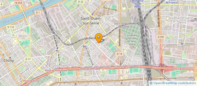 localisation de l'entreprise MADAME MARIANE DE CASSIA AMBROZIO à SAINT-OUEN-SUR-SEINE
