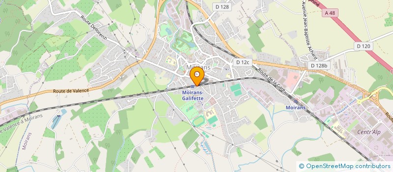 localisation de l'entreprise MADAME MARIANE DE SOUSA INACIO  MOIRANS