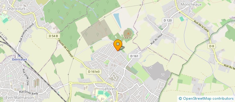 localisation de l'entreprise MADAME MARIANE EL MAGROUTI  LEFOREST