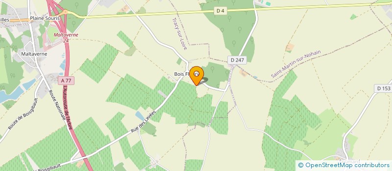 localisation de l'entreprise MADAME MARIANE LUTIGNIER à TRACY-SUR-LOIRE