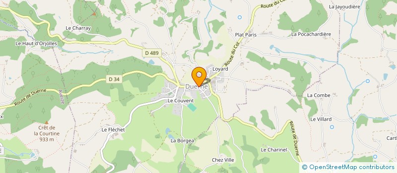 localisation de l'entreprise MADAME MARIANE MASSON  DUERNE