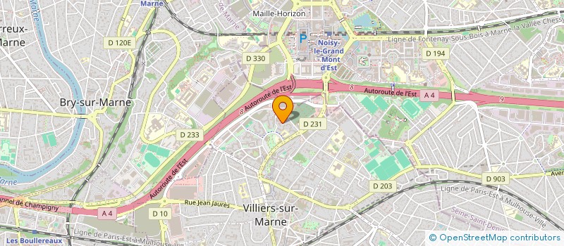 localisation de l'entreprise MADAME MARIANE NGA BELINGA ESSOMBA  VILLIERS-SUR-MARNE