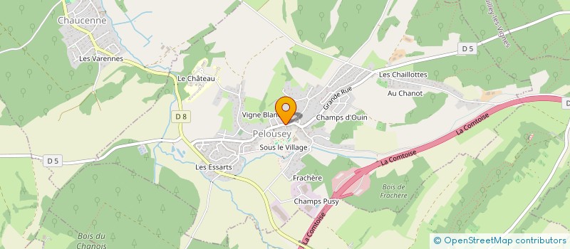 localisation de l'entreprise MADAME MARIANE NIECHAJOWIEZ  BURGILLE