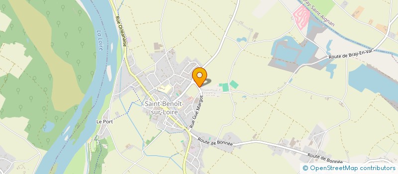 localisation de l'entreprise MADAME MARIANE PLET à SAINT-BENOIT-SUR-LOIRE