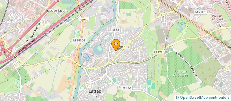 localisation de l'entreprise MADAME MARIANE RICHARD à LATTES