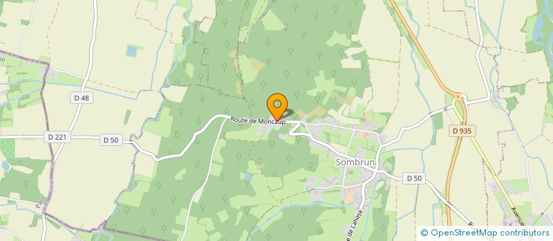 localisation de l'entreprise MADAME MARIANE SOUBIE  SOMBRUN