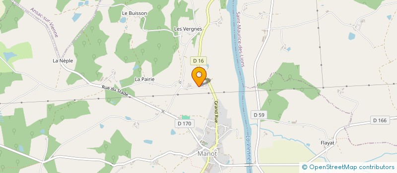 localisation de l'entreprise MADAME MARIANE SOURIS à MANOT