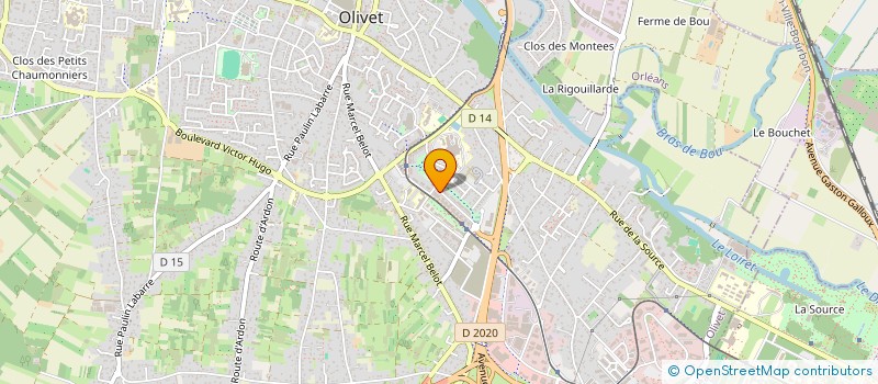 localisation de l'entreprise MADAME MARIANELA ACKERMAN  OLIVET