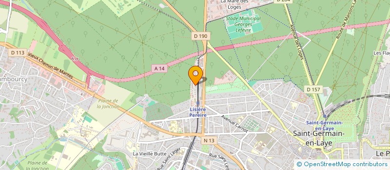 localisation de l'entreprise MADAME MARIANELLA PACHECO CURIEL  SAINT-GERMAIN-EN-LAYE