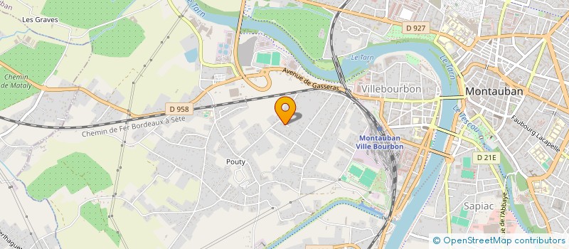 localisation de l'entreprise MADAME MARIANICK ROUGES  MONTAUBAN