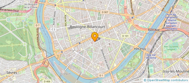 localisation de l'entreprise MADAME MARIANN BLAYO à BOULOGNE BILLANCOURT