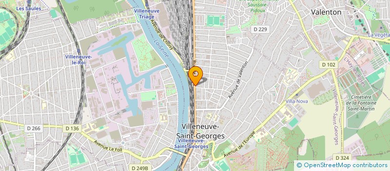 localisation de l'entreprise MADAME MARIANNA COSTOVA à VILLENEUVE-SAINT-GEORGES