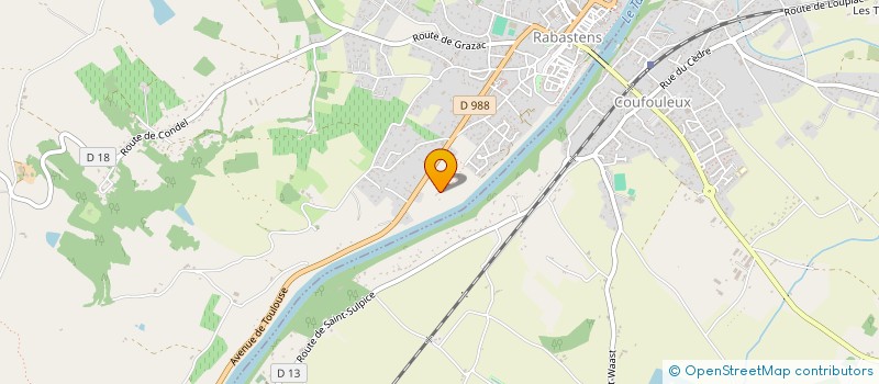 localisation de l'entreprise MADAME MARIANNA DE SANCTIS  RABASTENS