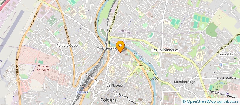 localisation de l'entreprise MADAME MARIANNA FEODOROVA à POITIERS