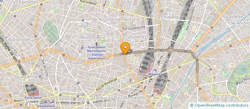 localisation de l'entreprise MADAME MARIANNA HAMON  PARIS