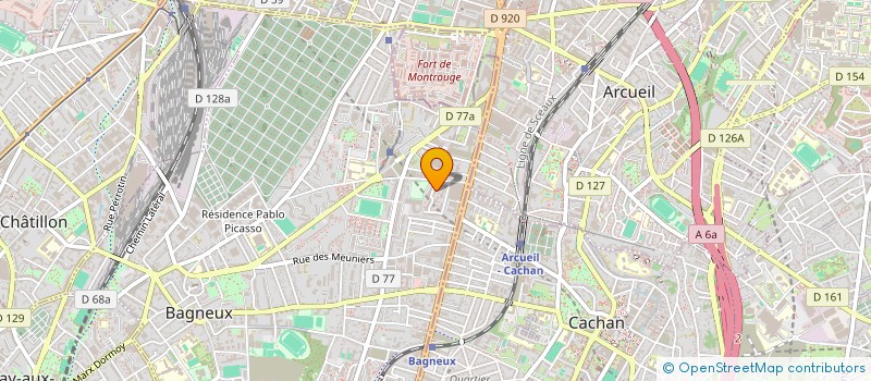 localisation de l'entreprise MADAME MARIANNA KEHOUND à BAGNEUX