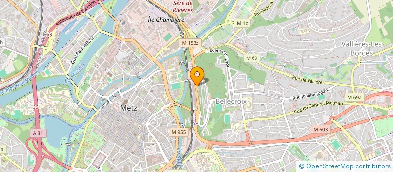 localisation de l'entreprise MADAME MARIANNA LUPARELLI  METZ