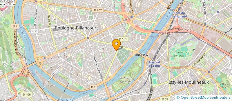 localisation de l'entreprise MADAME MARIANNA TEPELI à BOULOGNE-BILLANCOURT