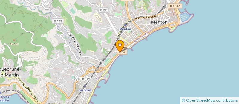 localisation de l'entreprise MADAME MARIANNA TITOVA  MENTON