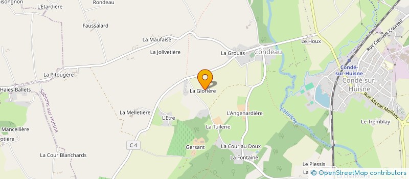 localisation de l'entreprise MADAME MARIANNE ALAZARD à SABLONS-SUR-HUISNE