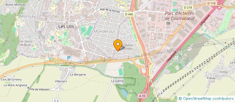localisation de l'entreprise MADAME MARIANNE ALBRIEUX à LES ULIS