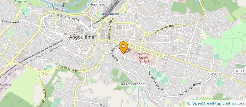 localisation de l'entreprise MADAME MARIANNE ALEXANDRE à ANGOULEME