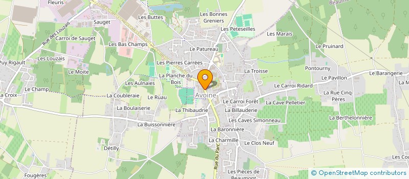 localisation de l'entreprise MADAME MARIANNE ALLEMAN à AVOINE