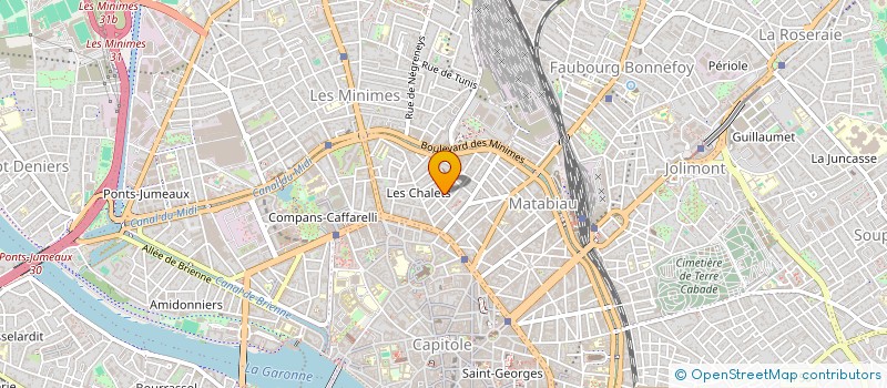 localisation de l'entreprise MADAME MARIANNE ATTIE  TOULOUSE
