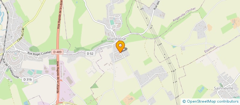 localisation de l'entreprise MADAME MARIANNE AUBER  MANEGLISE