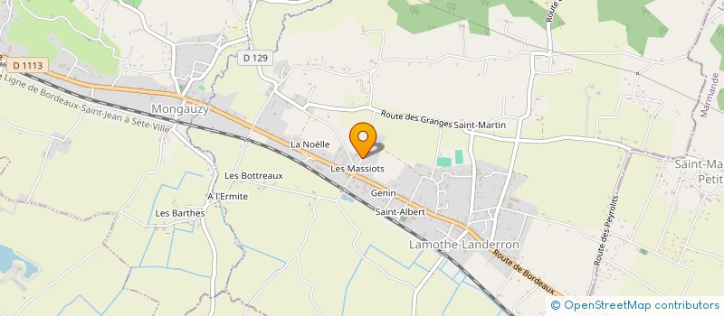 localisation de l'entreprise MADAME MARIANNE AUDIBERT  CENON