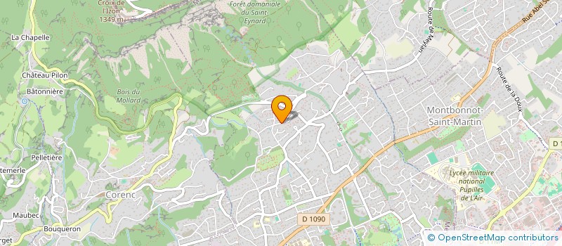 localisation de l'entreprise MADAME MARIANNE AUGEROT  MEYLAN