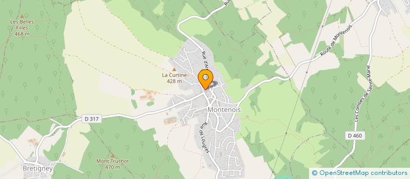 localisation de l'entreprise MADAME MARIANNE BAIER  COLOMBIER-FONTAINE