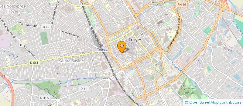 localisation de l'entreprise MADAME MARIANNE BARBEAU à TROYES