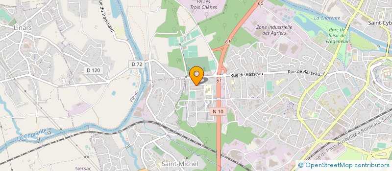 localisation de l'entreprise MADAME MARIANNE BARBIER à ANGOULEME
