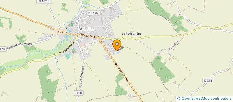 localisation de l'entreprise MADAME MARIANNE BEAURAIN à BREZOLLES
