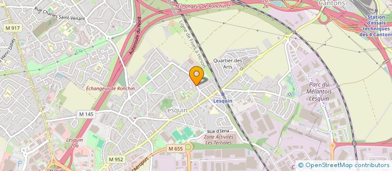 localisation de l'entreprise MADAME MARIANNE BEKAERT à LESQUIN