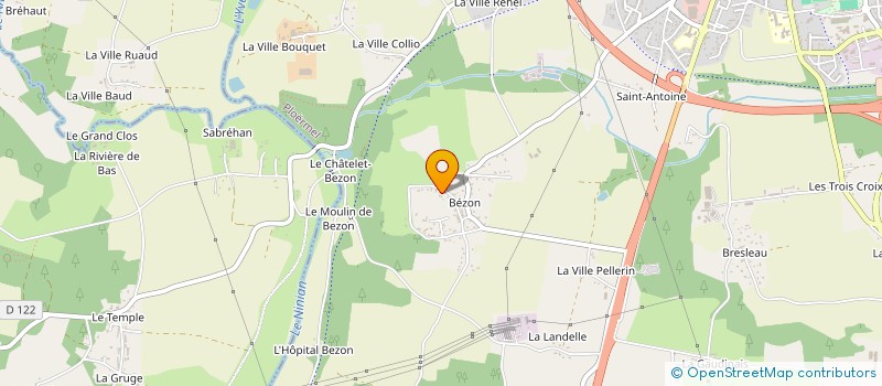 localisation de l'entreprise MADAME MARIANNE BELLAMY  MAXENT