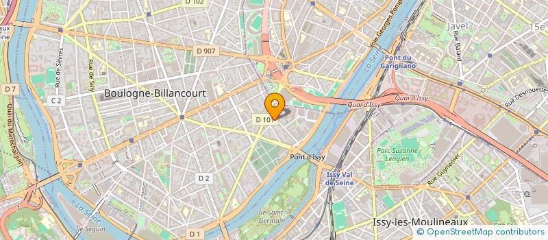 localisation de l'entreprise MADAME MARIANNE BENHAMOU à BOULOGNE-BILLANCOURT